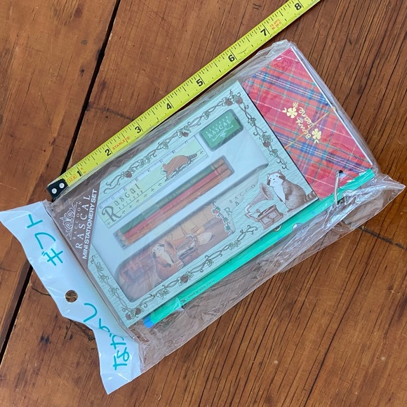 Raccoon Rascal Mini Stationary Set - RARE - Picture 4 of 4